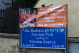 The Armagh colours are appearing everywhere coming up to this weekends All Ireland Final. Photograph: Columba O'Hare/ Newry.ie - Armagh's Orange and White makeover 2024