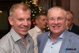 Eamonn Connolly, Newry BID and Peter Bain, Newry Democrat at the Newry Business Charity Christmas Dinner. Photograph: Columba O'Hare/ Newry.ie  - Newry Business Charity Christmas Dinner 2025
