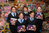 Pupils from Windsor Hill Primary School at the Newry Business Charity Christmas Dinner. Photograph: Columba O'Hare/ Newry.ie  - Newry Business Charity Christmas Dinner 2025