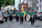 Pictured at the Irish National Foresters John Mitchel Branch Parade in Newry on Sunday 25 May 2025. Photographs: Columba O'Hare/ Newry.ie - Irish National Foresters John Mitchel Branch Church Parade in Newry