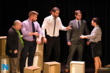 Slemish Players perform Scenes From The Big Picture by Owen McCafferty at the 2019 Newry Drama Festival. Photograph: Columba O'Hare/ Newry.ie - Newry Drama Festival 2019