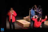 Slemish Players perform Scenes From The Big Picture by Owen McCafferty at the 2019 Newry Drama Festival. Photograph: Columba O'Hare/ Newry.ie - Newry Drama Festival 2019