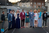 All dressed up for a school formal.  Members of Newry's vibrant Romanian community pictured in Barrack Street in the city. Photograph: Columba O'Hare/ Newry.ie - Ready for the Formal - Members of Newry's Romanian population looking forward to a night out.