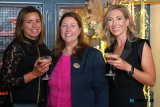 Pictured at the opening of the 1742 Lounge in the Canal Court Hotel. From left are: Rebecca Nicholson; Orla Hayes,Canal Court Hotel and Lynsey Nicholson.   - Opening of 1742 Lounge at Canal Court Hotel and Launch of 'The White Era' from Rachel Morgan 