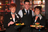 Mary Dillon, Cillian Mc Quade and Bernie Fox in the 1742 Lounge in the Canal Court Hotel. Photograph: Columba O'Hare/ Newry.ie 
 - Opening of 1742 Lounge at Canal Court Hotel and Launch of 'The White Era' from Rachel Morgan 