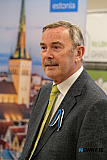 Frank Flood, Former Irish Ambassador to Estonia. - Reel to Revolution film launch at Gael&aacute;ras Mhic Ardghail of Ireland and Estonia Trad Music Exchange in 1988
