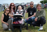 Louie McKenzie, Gillian Burns, Ayda Burns, James Burns and Ally McKenzie at Newry Show. - Newry Show 2025