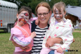 Enjoying the fun at Newry Show are Karen Conlon, Crossmaglen with daughters Amy-Leigh and Ellie-Mae Conlon. - Newry Show 2025