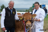 John and Shauna Killen, Crossgar with their Limousin Champion at Newry Show. - Newry Show 2025