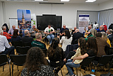 The session in full swing. - Reel to Revolution film launch at Gael&aacute;ras Mhic Ardghail of Ireland and Estonia Trad Music Exchange in 1988