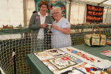 Myrna Glass, left, Chair pf the Home Industries Section at Newry Show presents a cup to Olive Cornett, Hamiltonsbawn for her stitch work entry. - Newry Show 2025