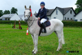 Prizewinner Amy Frazer on Bunny.  - Newry Show 2025