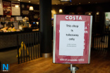 Signs outside shops in the midst of the Coronavirus pandemic. Even though these were taken just at the weekend, circumstances have already changed for many of the premises shown. Photograph: Columba O'Hare/ Newry.ie - Signs of the Times - Coronavirus Pandemic