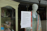 Signs outside shops in the midst of the Coronavirus pandemic. Even though these were taken just at the weekend, circumstances have already changed for many of the premises shown. Photograph: Columba O'Hare/ Newry.ie - Signs of the Times - Coronavirus Pandemic