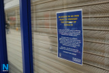 Signs outside shops in the midst of the Coronavirus pandemic. Even though these were taken just at the weekend, circumstances have already changed for many of the premises shown. Photograph: Columba O'Hare/ Newry.ie - Signs of the Times - Coronavirus Pandemic