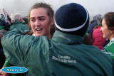 Shane O'Neill's Celebrations after getting in to the final. Photograph: Columba O'Hare - Shane O'Neill's v Parnell's All Ireland  Intermediate Ladies Football Semi Final