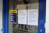 Signs outside shops in the midst of the Coronavirus pandemic. Even though these were taken just at the weekend, circumstances have already changed for many of the premises shown. Photograph: Columba O'Hare/ Newry.ie - Signs of the Times - Coronavirus Pandemic