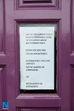 Signs outside shops in the midst of the Coronavirus pandemic. Even though these were taken just at the weekend, circumstances have already changed for many of the premises shown. Photograph: Columba O'Hare/ Newry.ie - Signs of the Times - Coronavirus Pandemic