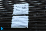 Signs outside shops in the midst of the Coronavirus pandemic. Even though these were taken just at the weekend, circumstances have already changed for many of the premises shown. Photograph: Columba O'Hare/ Newry.ie - Signs of the Times - Coronavirus Pandemic
