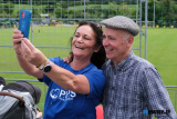 Selfie time for Jenny O'Hagan and Michael McAvoy at the Charity Tractor Run at Drumgath in memory of Patrick (Paddy) McAvoy. Photograph: Columba O'Hare/ Newry.ie  - Charity Tractor Run Drumgath