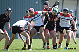 Pictured at Thomas Davis GAC, Corrinshego for their first inter county hurling clash between Armagh and Louth. Photograph: Columba O'Hare/ Newry.ie  - Armagh v Louth at Thomas Davis Corrinshego