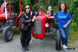 Karen Travers and Jenny O'Hagan at the Charity Tractor Run at Drumgath in memory of Patrick (Paddy) McAvoy. Photograph: Columba O'Hare/ Newry.ie  - Charity Tractor Run Drumgath