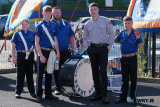 Pictured at the Twelfth parade in Newry as participants prepare to head to the field in Dromara. Photograph: Columba O'Hare/ Newry.ie - The Twelfth in Newry