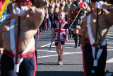 Pictured at the Twelfth parade in Newry as participants prepare to head to the field in Dromara. Photograph: Columba O'Hare/ Newry.ie - The Twelfth in Newry