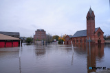 Severe flooding in Newry on Halloween. Photograph: Columba O'Hare/ Newry.ie - Halloween Flooding in Newry