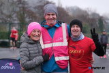 Ross Kane, Event Director with Mary McConville, Newry and Bernard McVerry, Camlough at the Newry Parkrun. Photograph: Columba O'Hare/ Newry.ie - Newry Parkrun January 2026