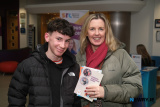 Sharon Watters and son Ryan from Poyntzpass at the SRC Open Evening in Newry. Photograph: Columba O'Hare/ Newry.ie  - SRC January Open Day Newry 2026