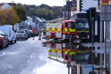 Severe flooding in Newry on Halloween. Photograph: Columba O'Hare/ Newry.ie - Halloween Flooding in Newry