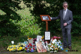 Miami Showband member Stephen Travers at Buskhill on the 50th anniversary of the Miami Showband massacre.  - Miami Showband massacre 50th Anniversary Commemoration
