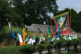 Pictured at the Irish National Foresters 100th Annual Convention in Ballyholland. Participants paraded to the Ballyholland Mass Rock where Mass was celebrated by Archbishop Eamon Martin. Photograph: Columba O'Hare/ Newry.ie  - Irish National Foresters 100th Annual Convention in Ballyholland