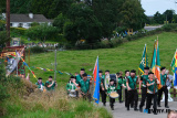 Pictured at the Irish National Foresters 100th Annual Convention in Ballyholland. Participants paraded to the Ballyholland Mass Rock where Mass was celebrated by Archbishop Eamon Martin. Photograph: Columba O'Hare/ Newry.ie  - Irish National Foresters 100th Annual Convention in Ballyholland