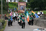 Pictured at the Irish National Foresters 100th Annual Convention in Ballyholland. Participants paraded to the Ballyholland Mass Rock where Mass was celebrated by Archbishop Eamon Martin. Photograph: Columba O'Hare/ Newry.ie  - Irish National Foresters 100th Annual Convention in Ballyholland