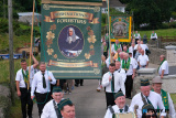 Pictured at the Irish National Foresters 100th Annual Convention in Ballyholland. Participants paraded to the Ballyholland Mass Rock where Mass was celebrated by Archbishop Eamon Martin. Photograph: Columba O'Hare/ Newry.ie  - Irish National Foresters 100th Annual Convention in Ballyholland