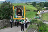 Pictured at the Irish National Foresters 100th Annual Convention in Ballyholland. Participants paraded to the Ballyholland Mass Rock where Mass was celebrated by Archbishop Eamon Martin. Photograph: Columba O'Hare/ Newry.ie  - Irish National Foresters 100th Annual Convention in Ballyholland