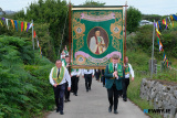 Pictured at the Irish National Foresters 100th Annual Convention in Ballyholland. Participants paraded to the Ballyholland Mass Rock where Mass was celebrated by Archbishop Eamon Martin. Photograph: Columba O'Hare/ Newry.ie  - Irish National Foresters 100th Annual Convention in Ballyholland