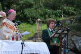 Pictured at the Irish National Foresters 100th Annual Convention in Ballyholland. Participants paraded to the Ballyholland Mass Rock where Mass was celebrated by Archbishop Eamon Martin. Photograph: Columba O'Hare/ Newry.ie  - Irish National Foresters 100th Annual Convention in Ballyholland