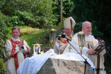Pictured at the Irish National Foresters 100th Annual Convention in Ballyholland. Participants paraded to the Ballyholland Mass Rock where Mass was celebrated by Archbishop Eamon Martin. Photograph: Columba O'Hare/ Newry.ie  - Irish National Foresters 100th Annual Convention in Ballyholland
