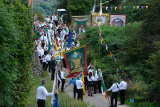 Pictured at the Irish National Foresters 100th Annual Convention in Ballyholland. Participants paraded to the Ballyholland Mass Rock where Mass was celebrated by Archbishop Eamon Martin. Photograph: Columba O'Hare/ Newry.ie  - Irish National Foresters 100th Annual Convention in Ballyholland