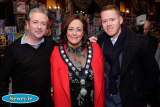 Brian Hyland and Dermot Mathers from the Newry Reporter with Gillian Fitzpatrick, Chairperson, Newry, Mourne and Down Council  att he Newry Chamber of Commerce Annual Diinner in the Canal Court Hotel. Photograph: Columba O'Hare - Newry Chamber of Commerce Annual Dinner