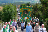 Pictured at the Irish National Foresters 100th Annual Convention in Ballyholland. Participants paraded to the Ballyholland Mass Rock where Mass was celebrated by Archbishop Eamon Martin. Photograph: Columba O'Hare/ Newry.ie  - Irish National Foresters 100th Annual Convention in Ballyholland