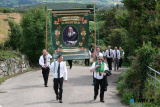 Pictured at the Irish National Foresters 100th Annual Convention in Ballyholland. Participants paraded to the Ballyholland Mass Rock where Mass was celebrated by Archbishop Eamon Martin. Photograph: Columba O'Hare/ Newry.ie  - Irish National Foresters 100th Annual Convention in Ballyholland