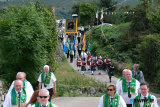 Pictured at the Irish National Foresters 100th Annual Convention in Ballyholland. Participants paraded to the Ballyholland Mass Rock where Mass was celebrated by Archbishop Eamon Martin. Photograph: Columba O'Hare/ Newry.ie  - Irish National Foresters 100th Annual Convention in Ballyholland
