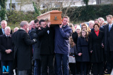 MLA Justin McNulty helps carry Seamus Mallon's coffin. Photograph: Columba O'Hare/ Newry.ie - Seamus Mallon Funeral