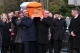 The Funeral of Mickey Brady makes its way to St Catherine's Dominican. Photograph: Columba O'Hare/ Newry.ie - Funeral of Mickey Brady