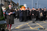 The Funeral of Mickey Brady makes its way to St Catherine's Dominican. Photograph: Columba O'Hare/ Newry.ie - Funeral of Mickey Brady