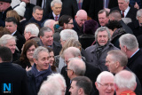 Newry and Armagh MP, Mickey Brady at Seamus Mallon's Funeral. Photograph: Columba O'Hare/ Newry.ie - Seamus Mallon Funeral